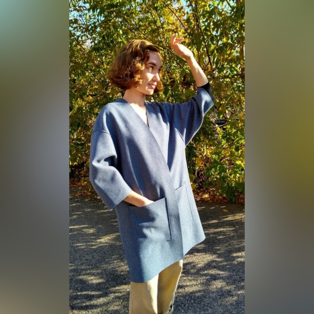Grey Penguin “Vegan Wool” Jacket
